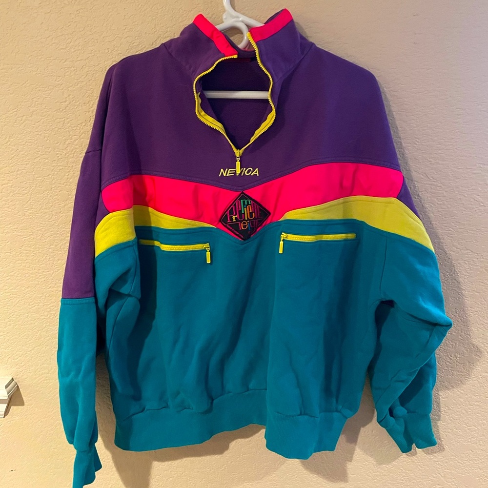 Like new VINTAGE NEVICA ski jacket 100% cotton